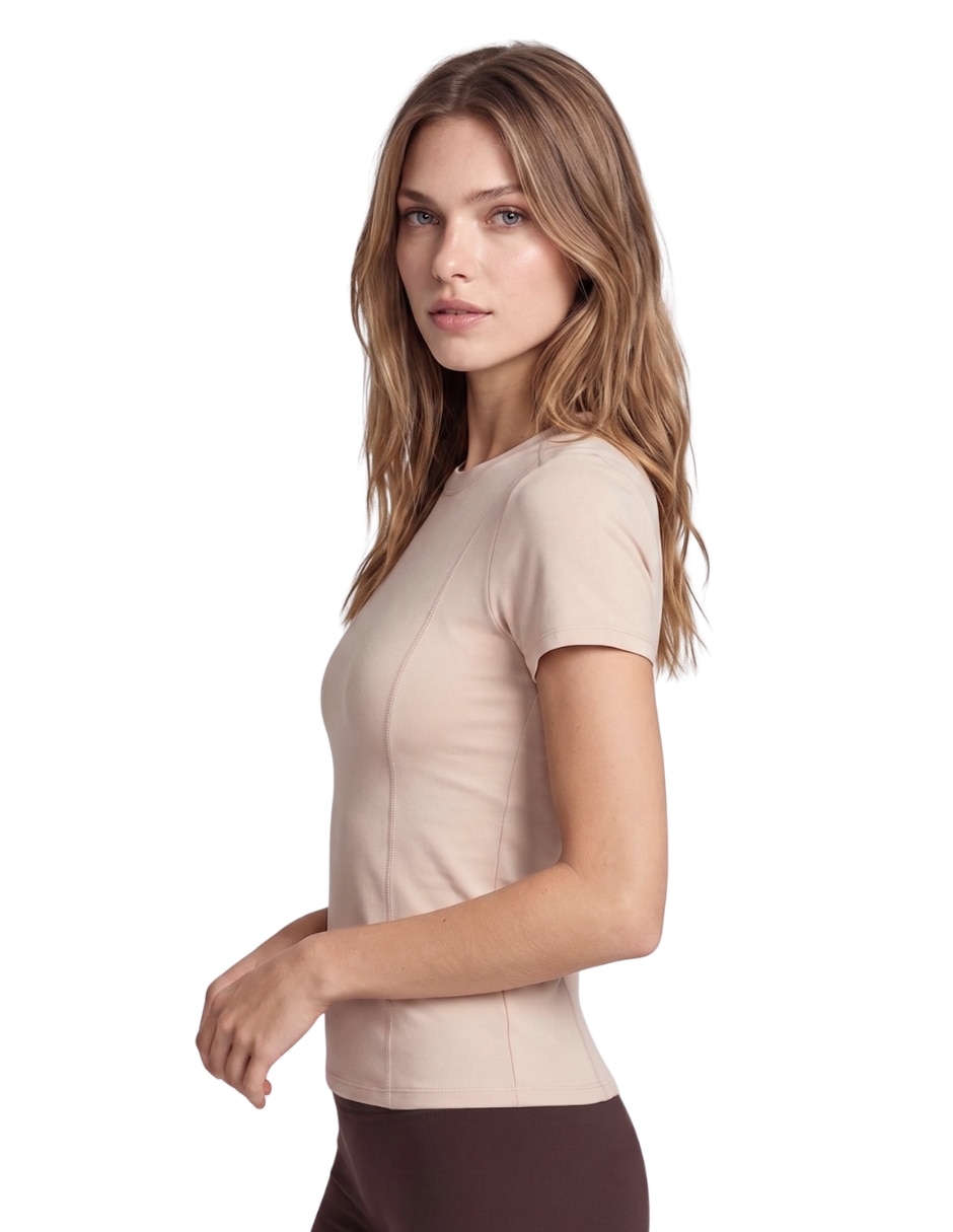 Playera deportiva para entrenamiento activewear de mujer 11