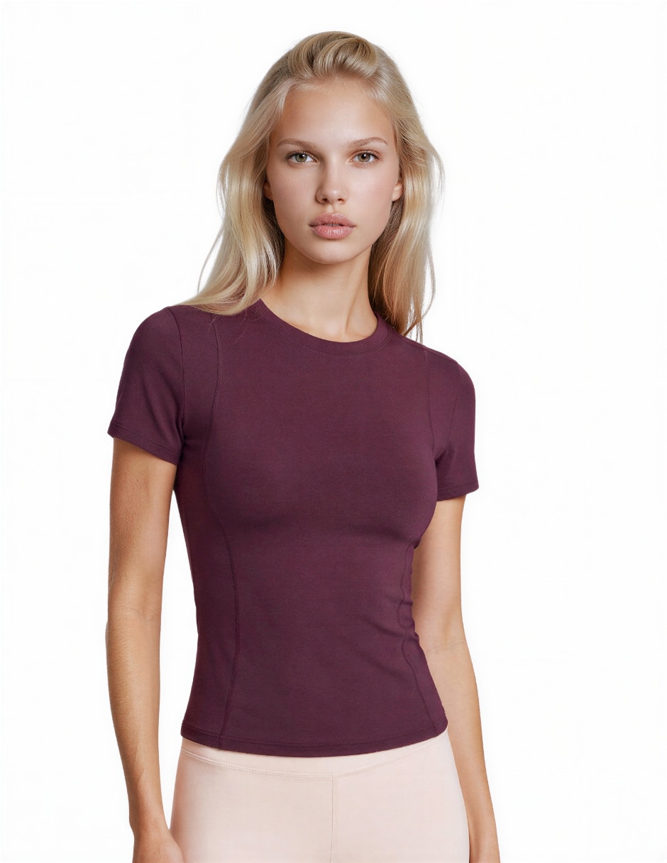 Playera deportiva para entrenamiento activewear de mujer 10