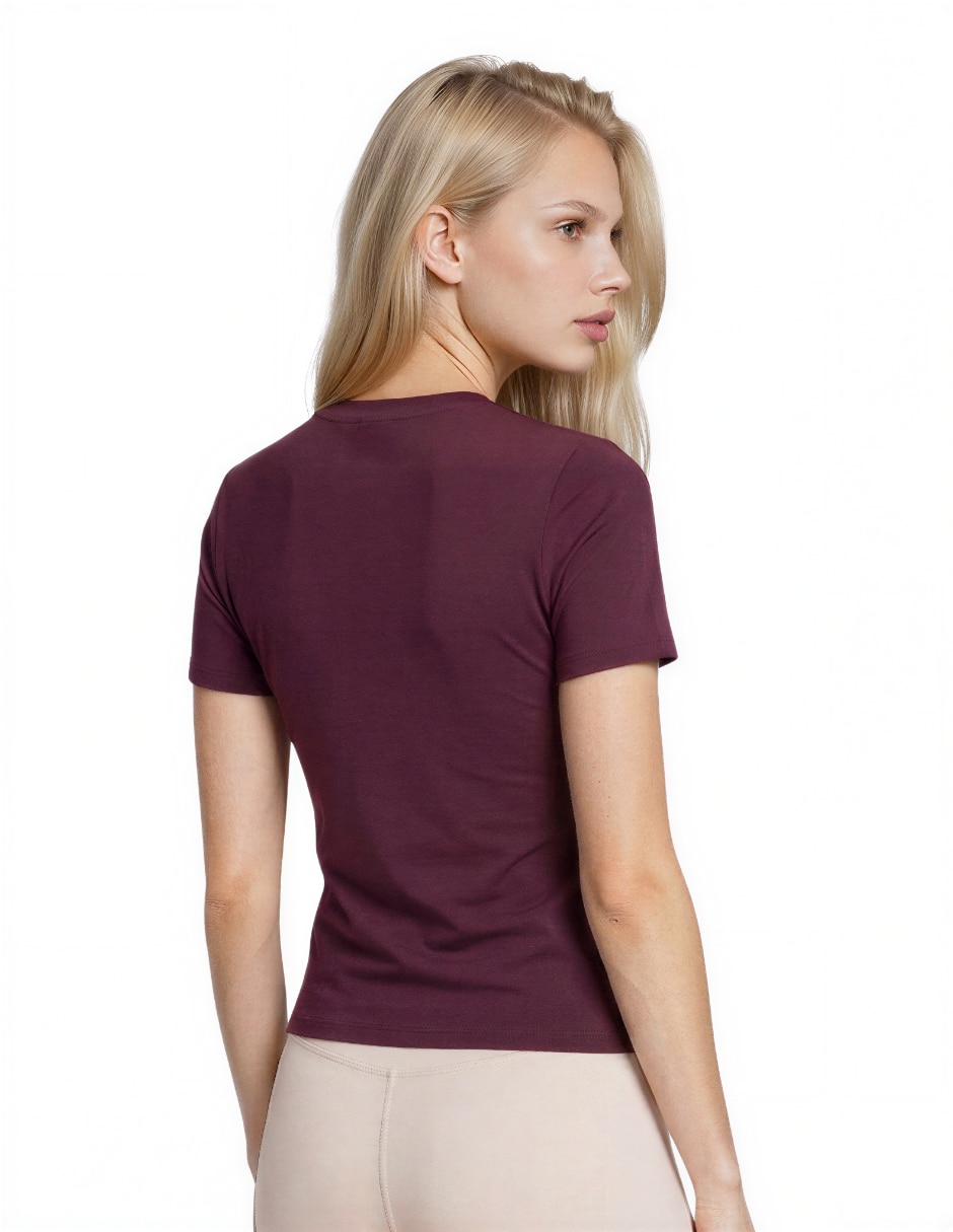 Playera deportiva para entrenamiento activewear de mujer 4
