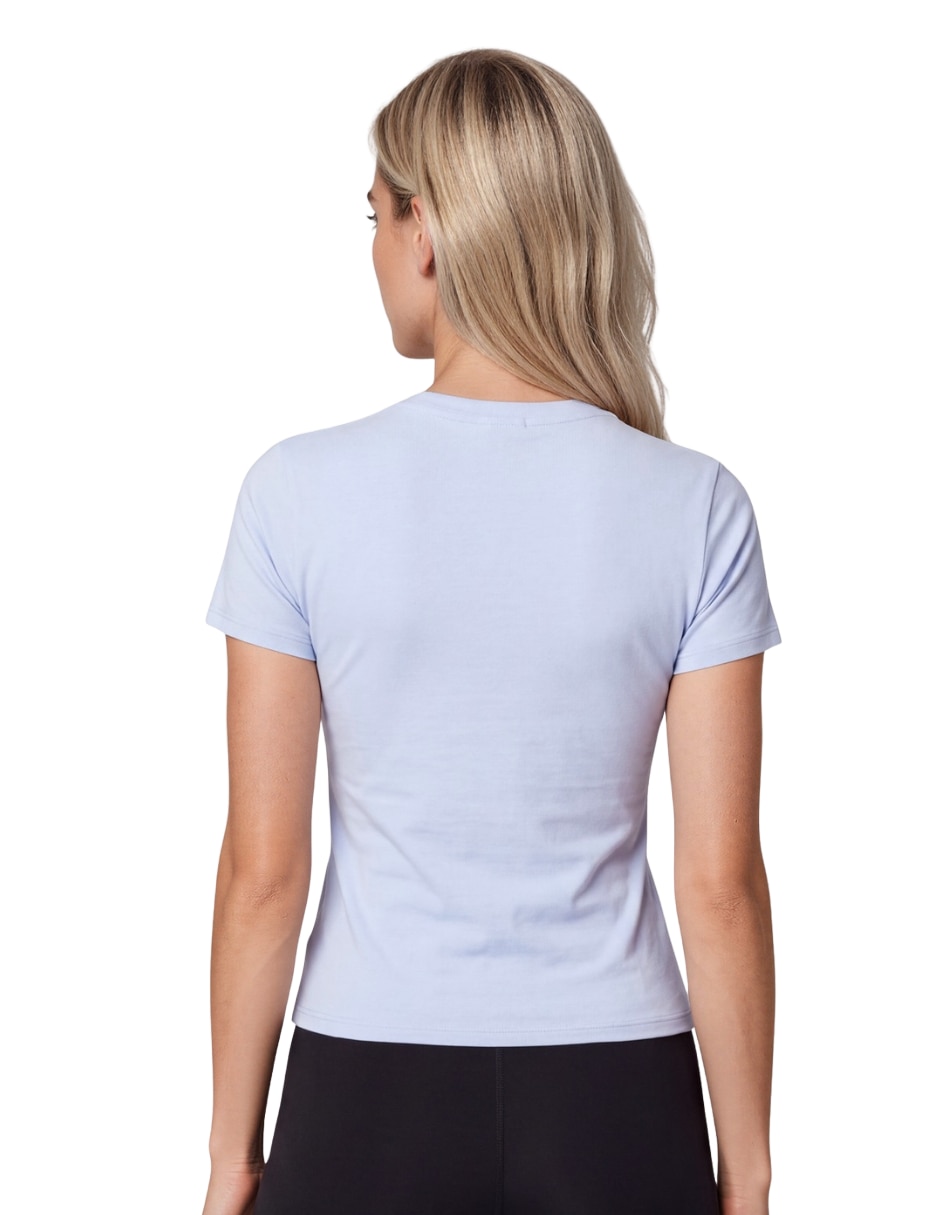 Playera deportiva para entrenamiento activewear de mujer 3