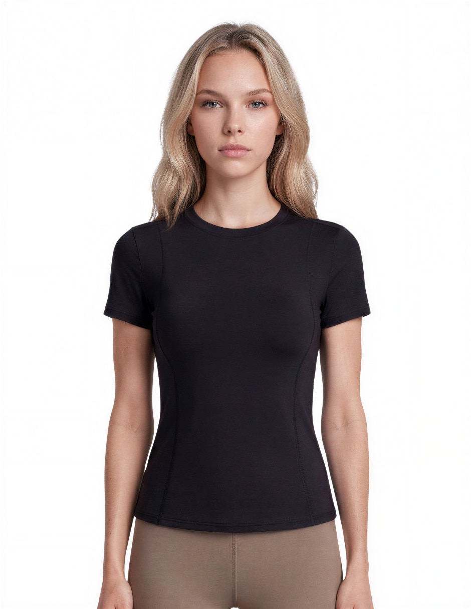 Playera deportiva para entrenamiento activewear de mujer 4