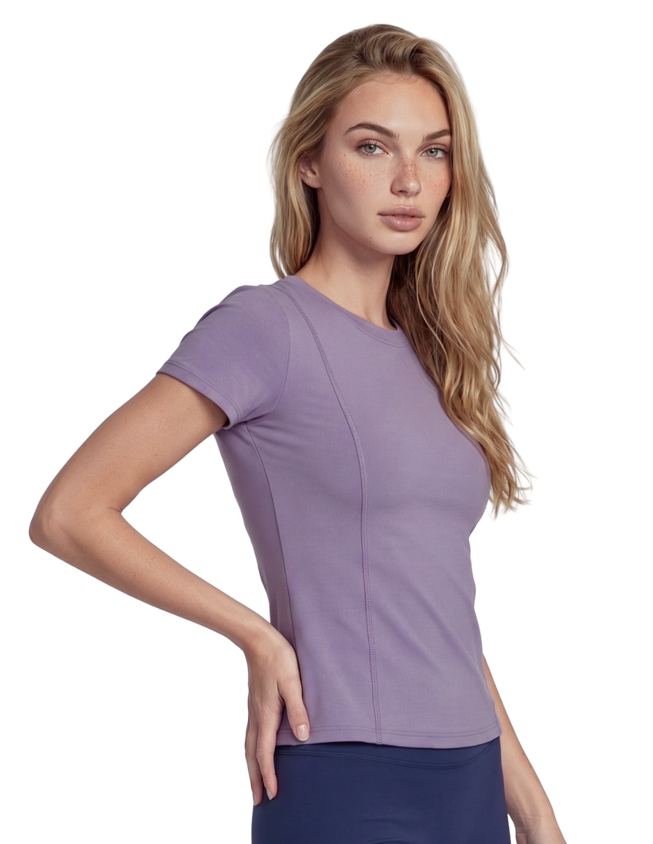 Playera deportiva para entrenamiento activewear de mujer 8