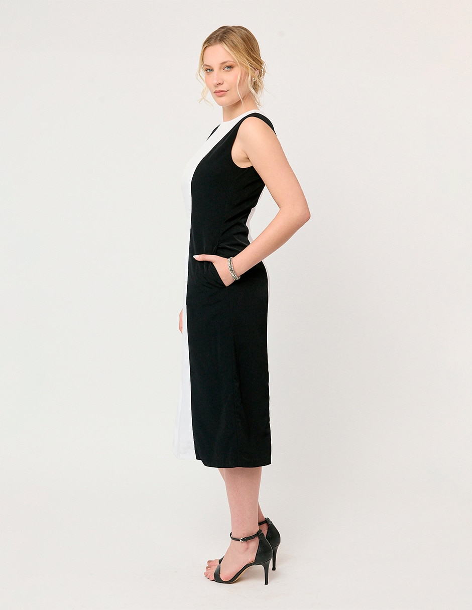 Vestido midi formal londres para mujer 2