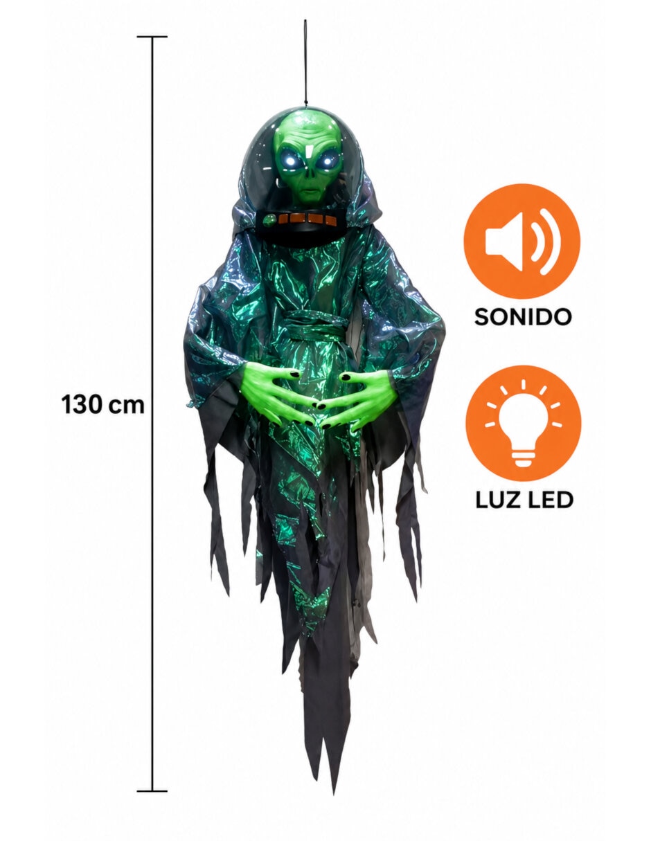 Figura decorativa de asimétrico halloween animatronic 4
