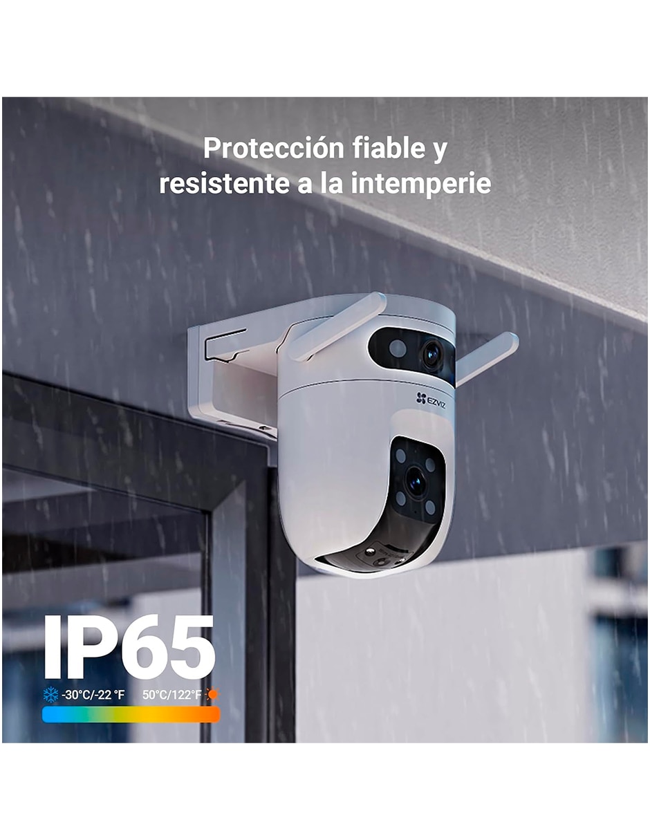 Cámara Wi-Fi de seguridad modelo CS-C9C 3MP Inalámbrica 2K 360° para exterior 5