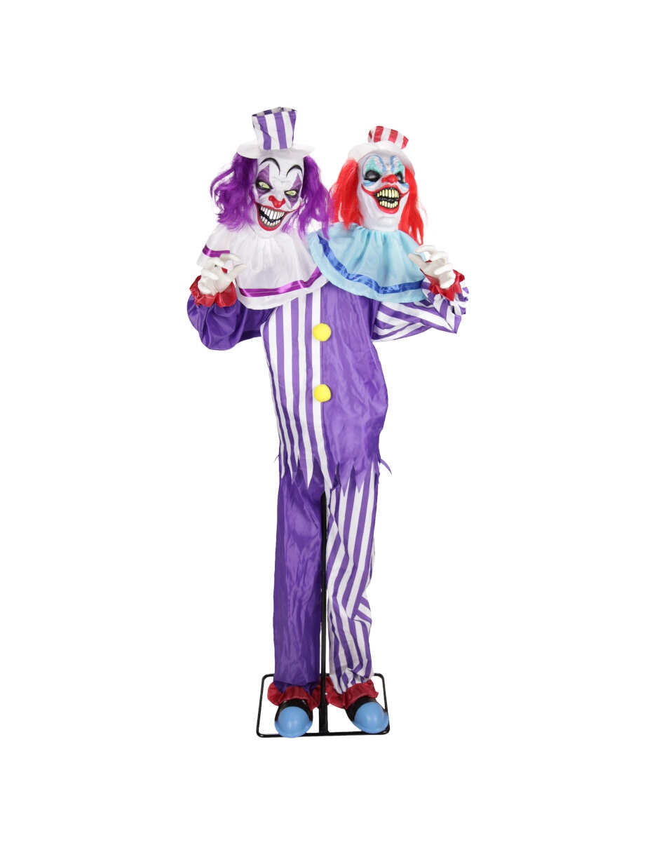 Figura decorativa de Payaso Halloween Animatronic Figura decorativa de Payaso Halloween Animatronic