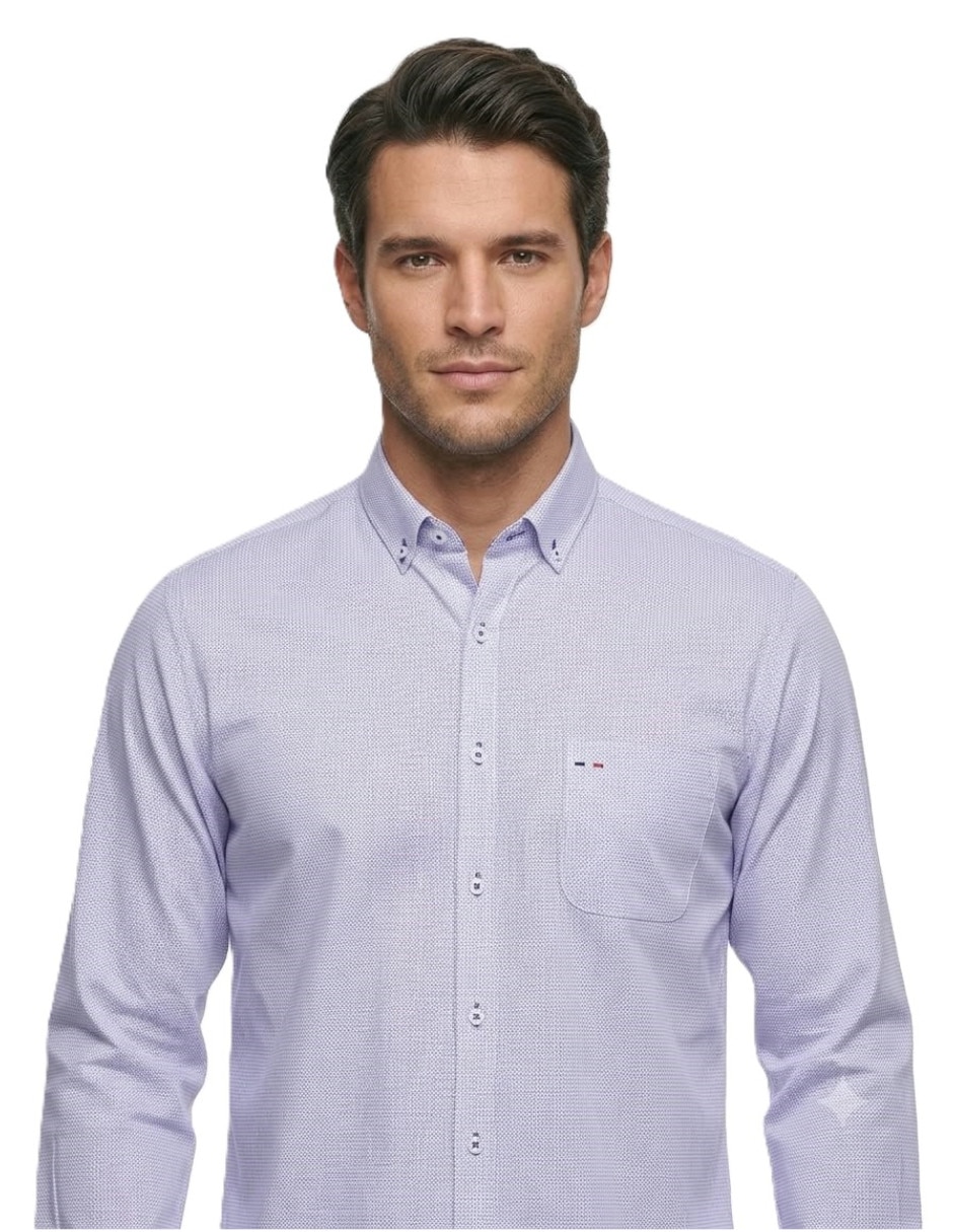 Camisa casual manga larga para hombre Camisa casual manga larga para hombre