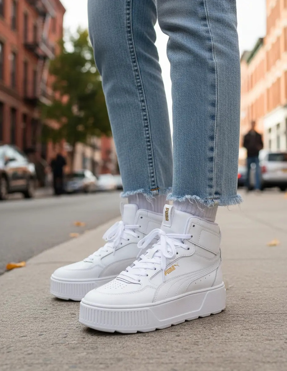 Tenis karmen rebelle mid para mujer