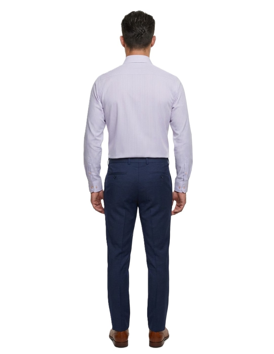 Camisa casual manga larga para hombre 4