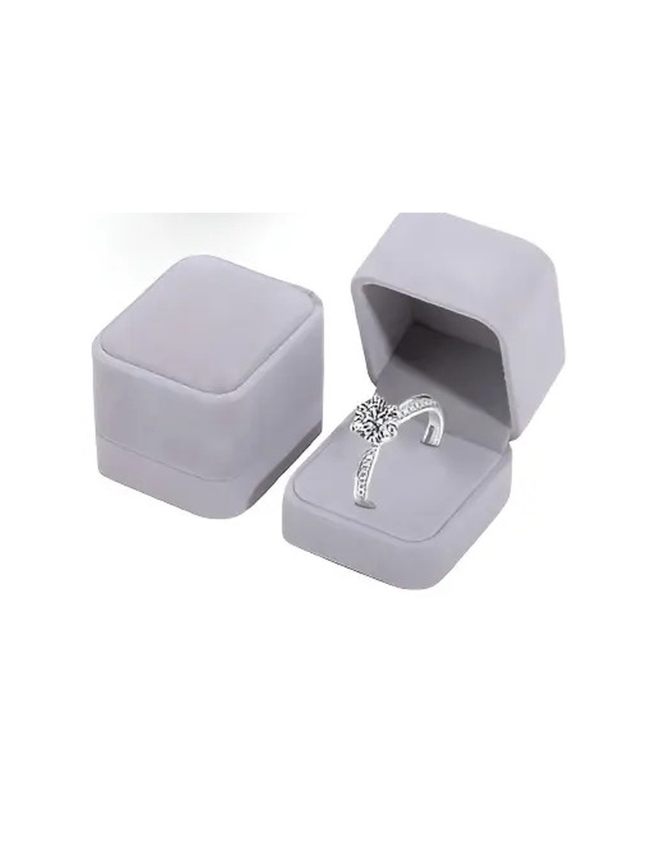 Anillo con gema p 925 de plata zirconia cúbica 2