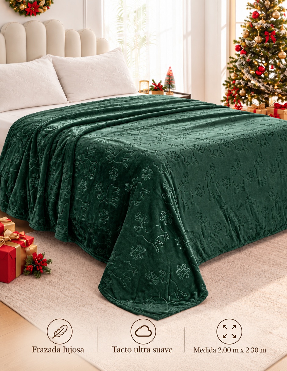 Cobertor Navidad