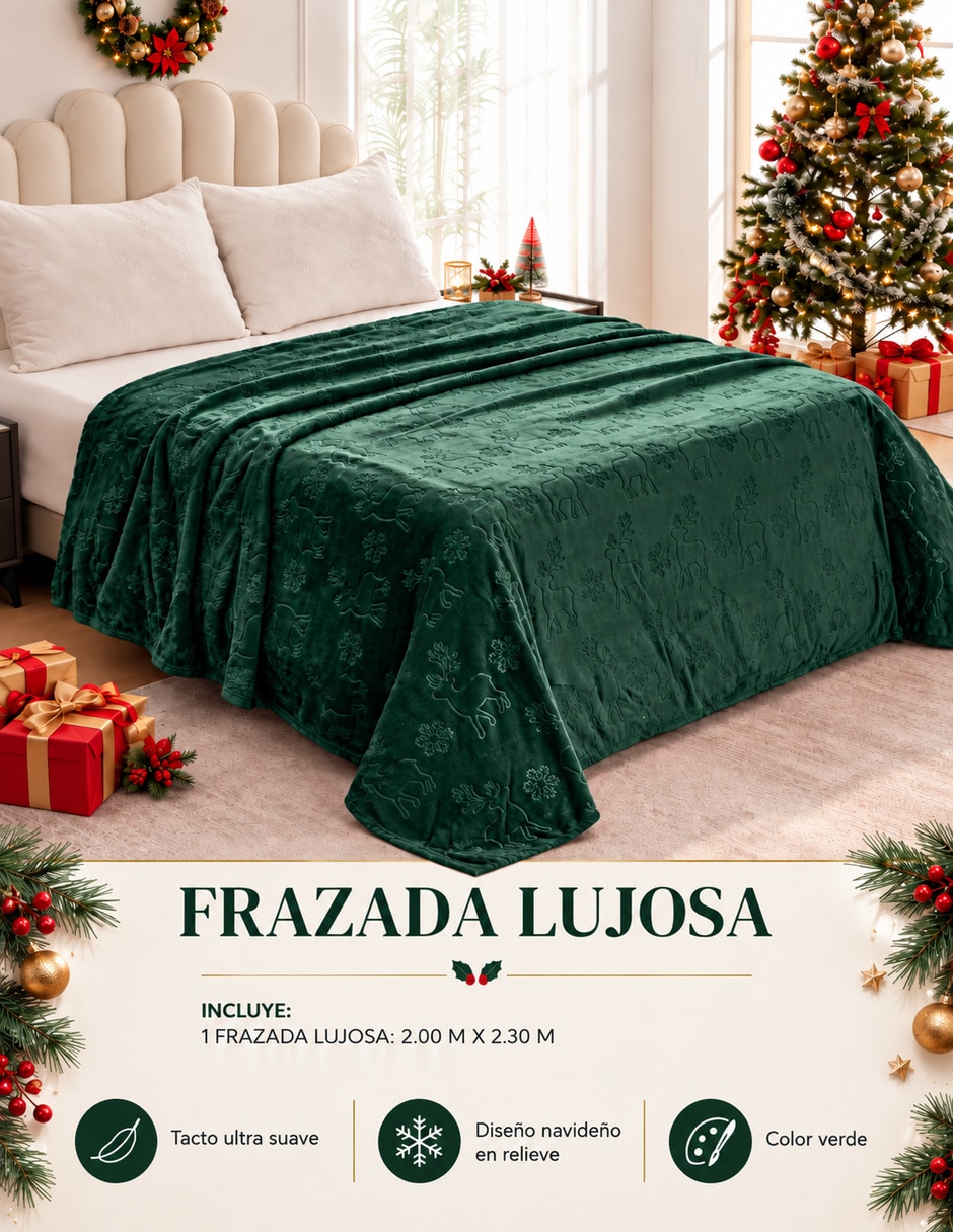 Cobertor Navidad