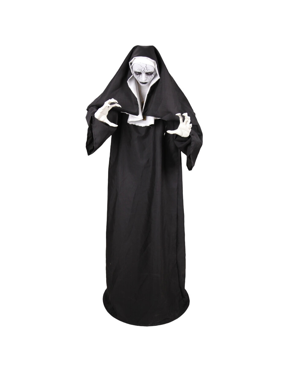 Figura decorativa de Monja Halloween Animatronic Figura decorativa de Monja Halloween Animatronic
