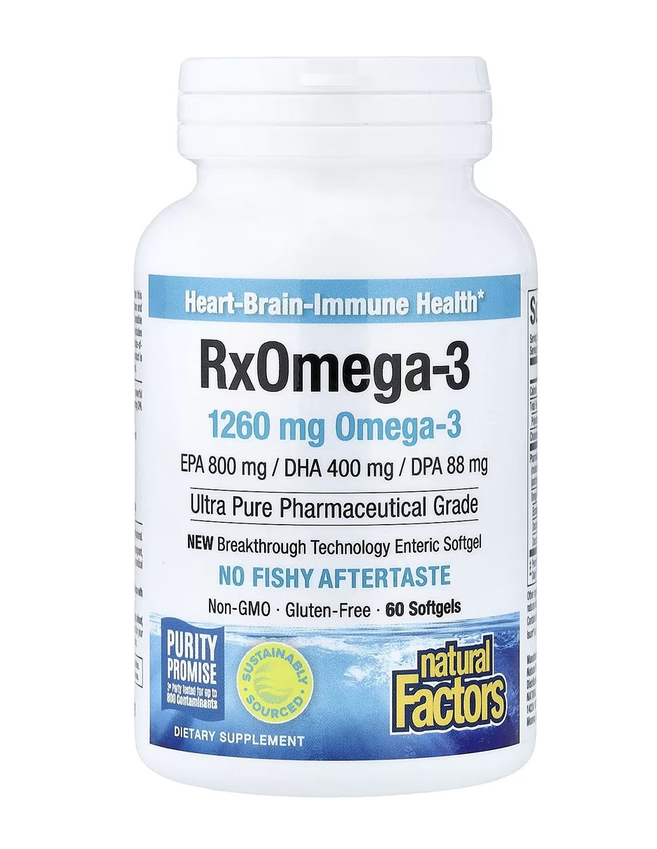 RxOmega-3 de 60 cápsulas RxOmega-3 de 60 cápsulas