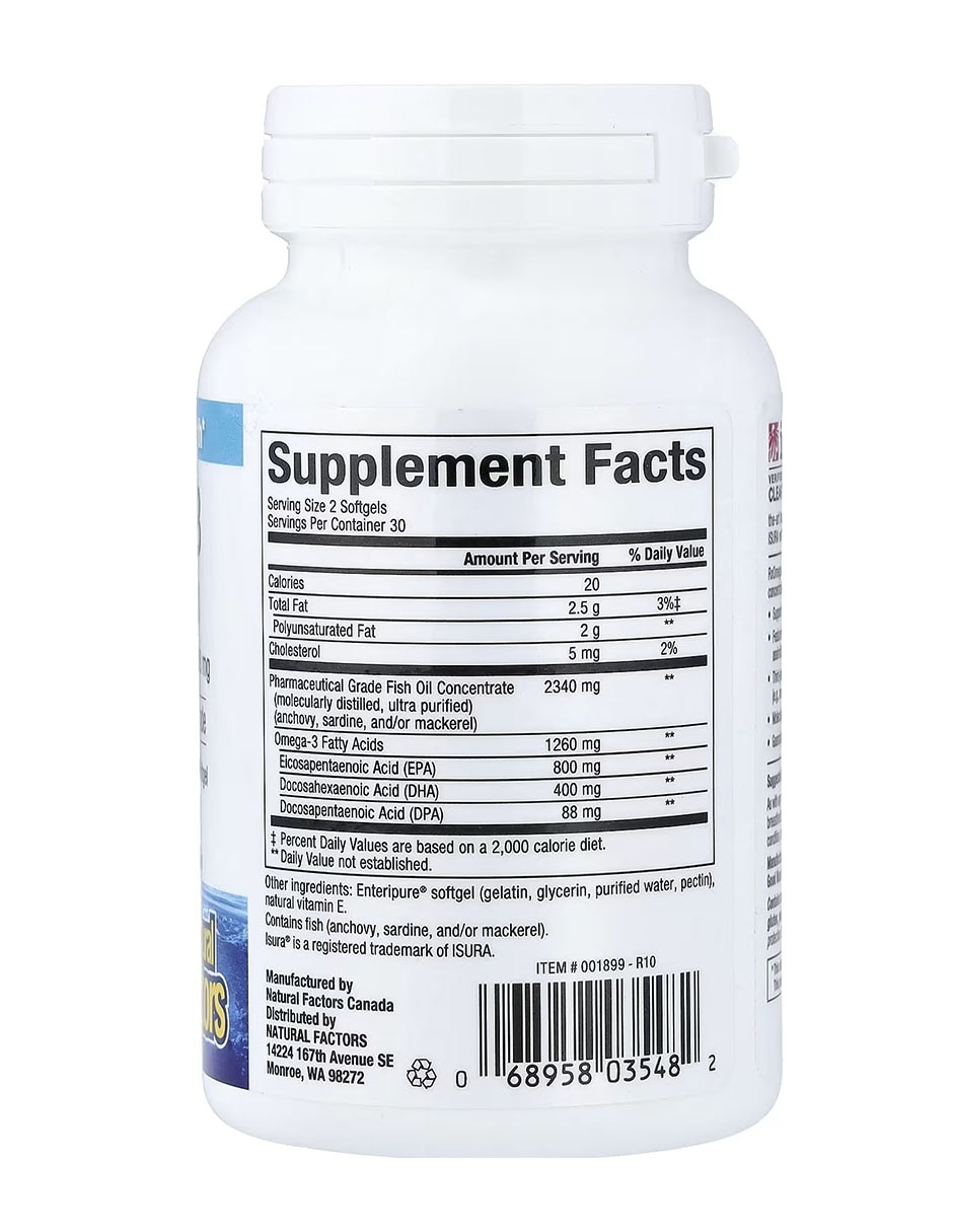 RxOmega-3 de 60 cápsulas 2