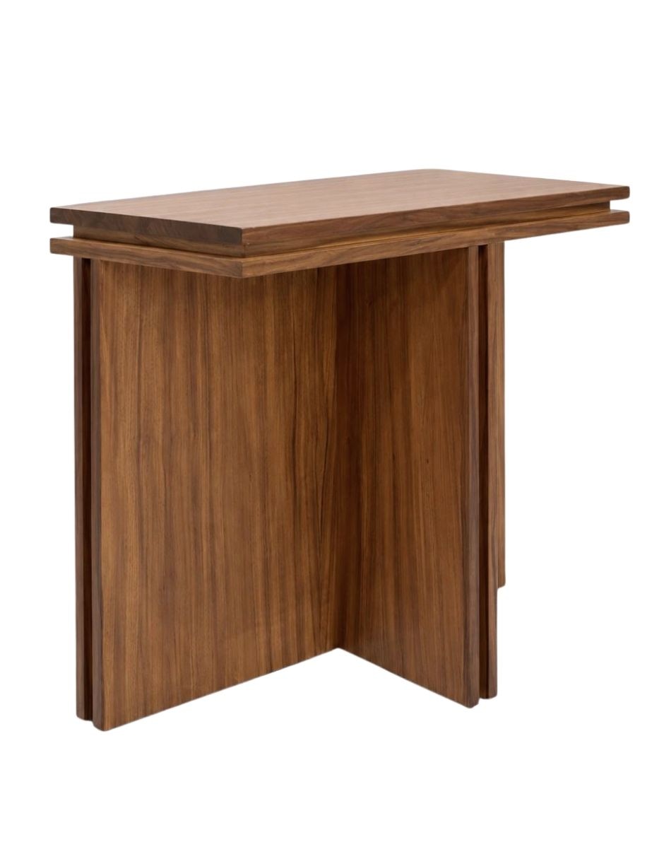 Mesa lateral mesa lateral de madera parota