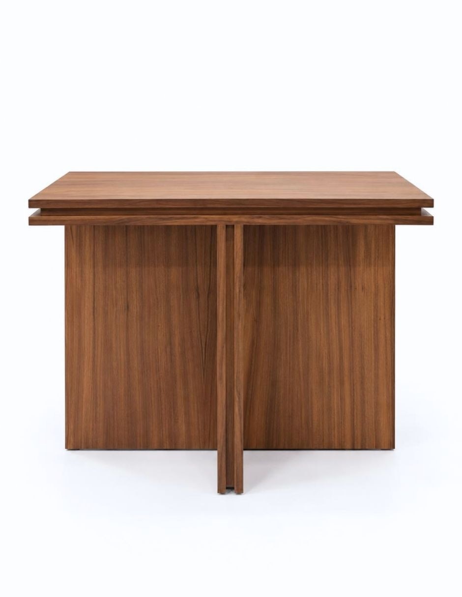 Mesa lateral mesa lateral de madera parota 5