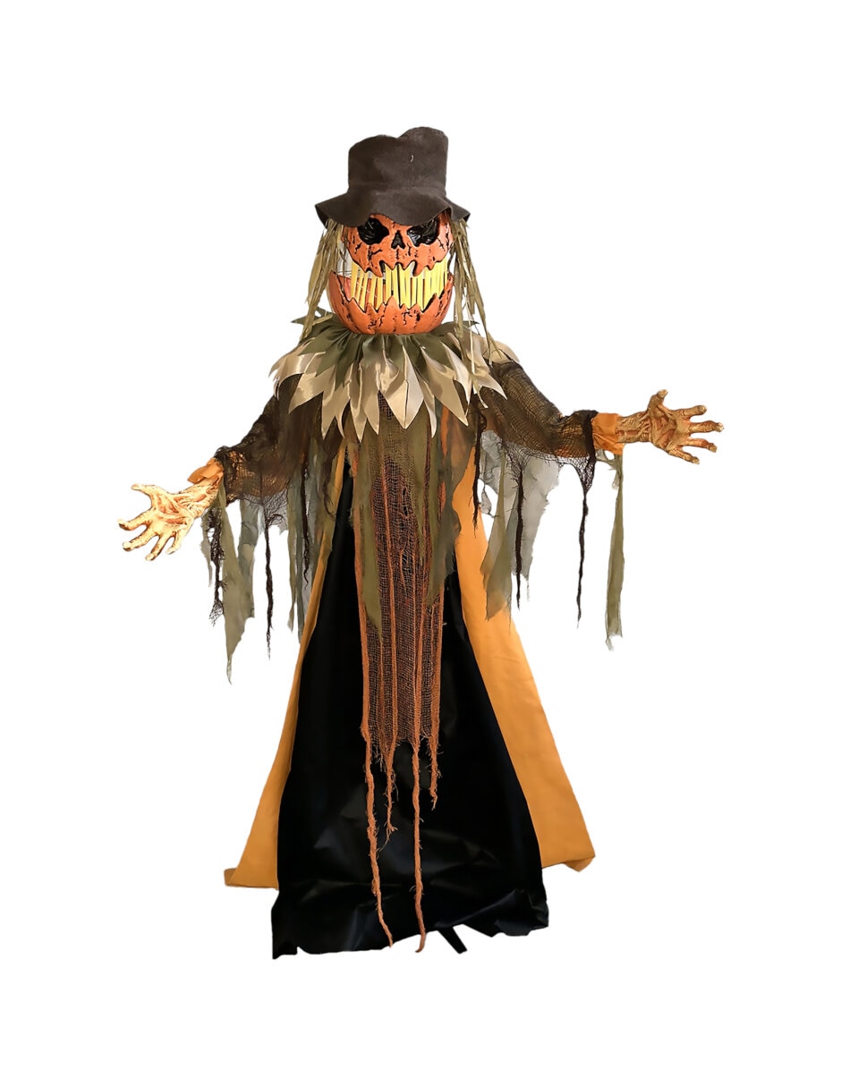 Figura decorativa de calabaza halloween animatronic Figura decorativa de calabaza halloween animatronic