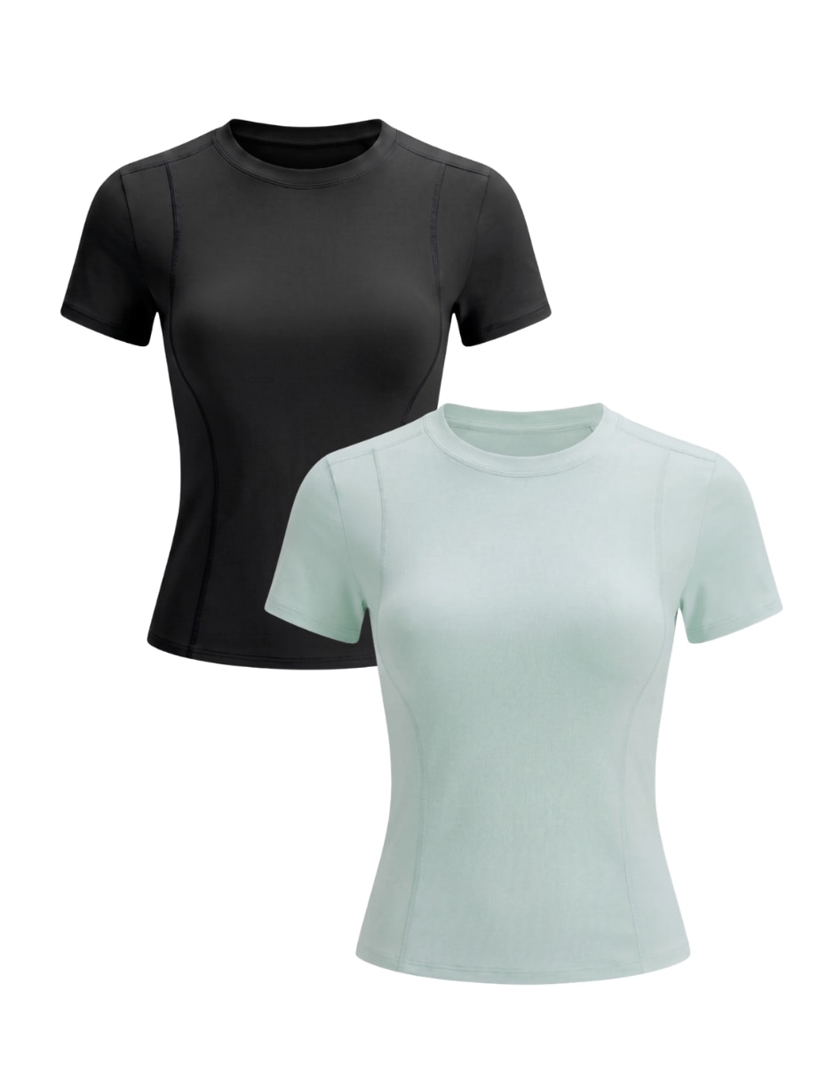 Playera deportiva para entrenamiento activewear de mujer Playera deportiva para entrenamiento activewear de mujer