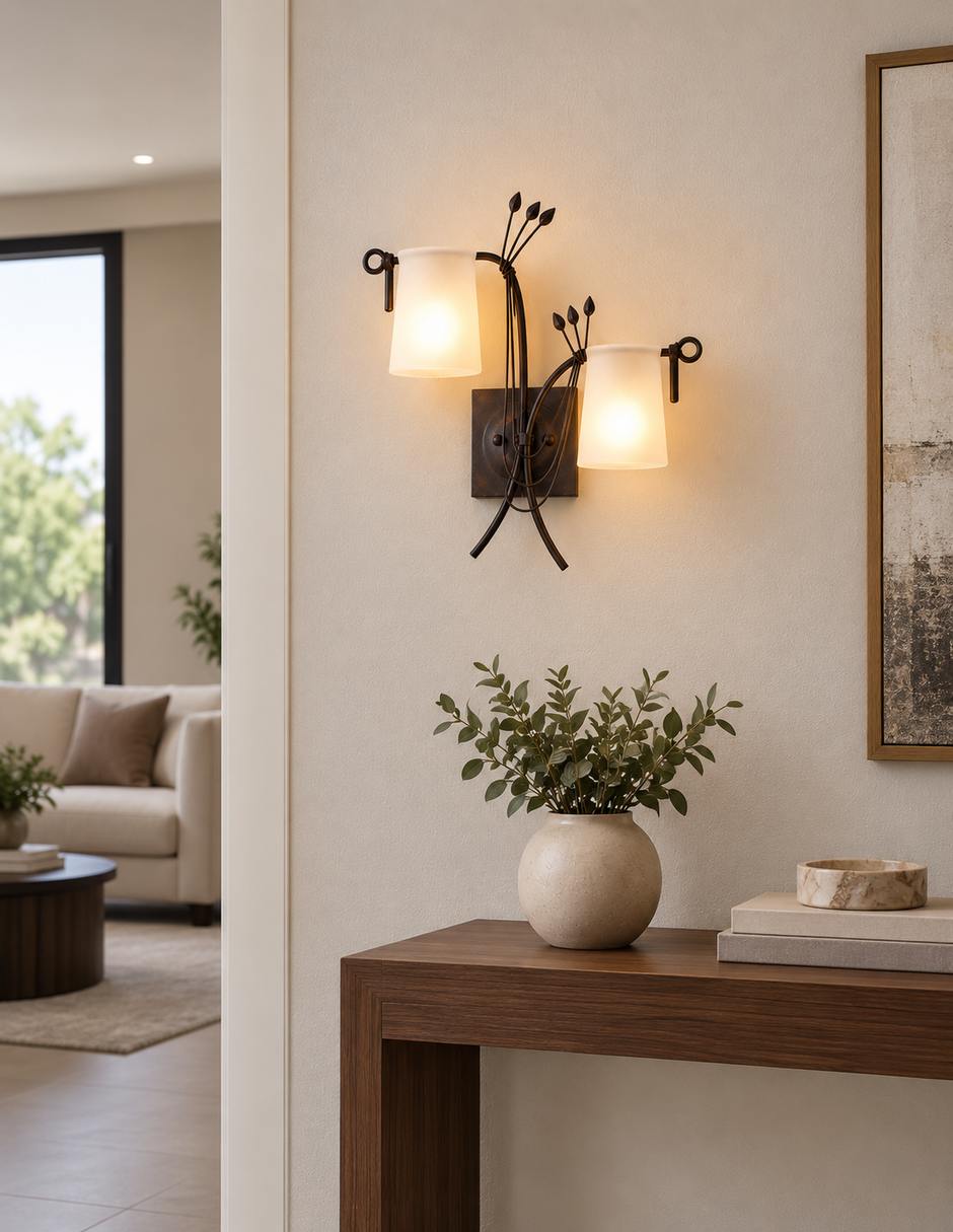 Arbotante incandescente y led 252mw 2