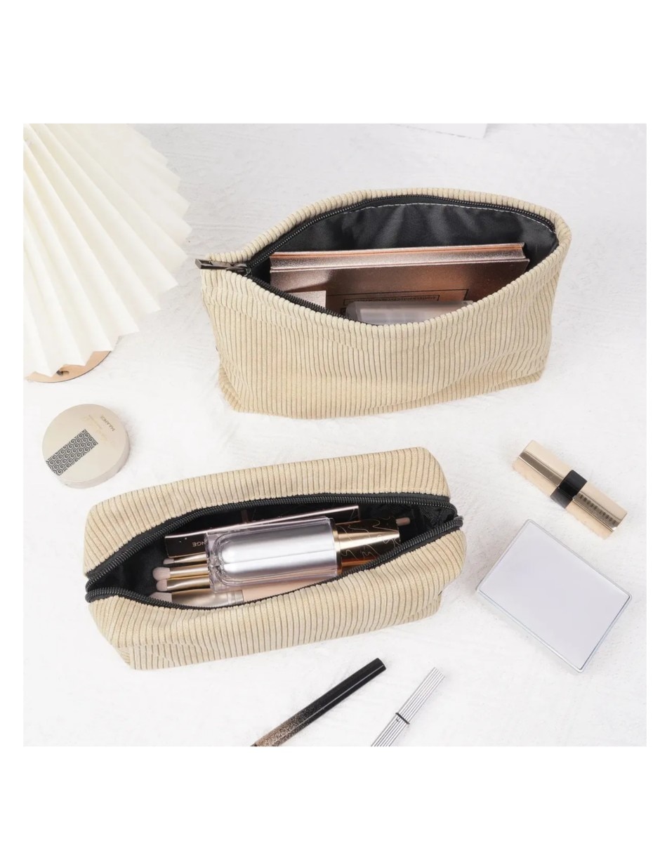 Cosmetiquera para maquillaje friends impermeable 2 piezas 2