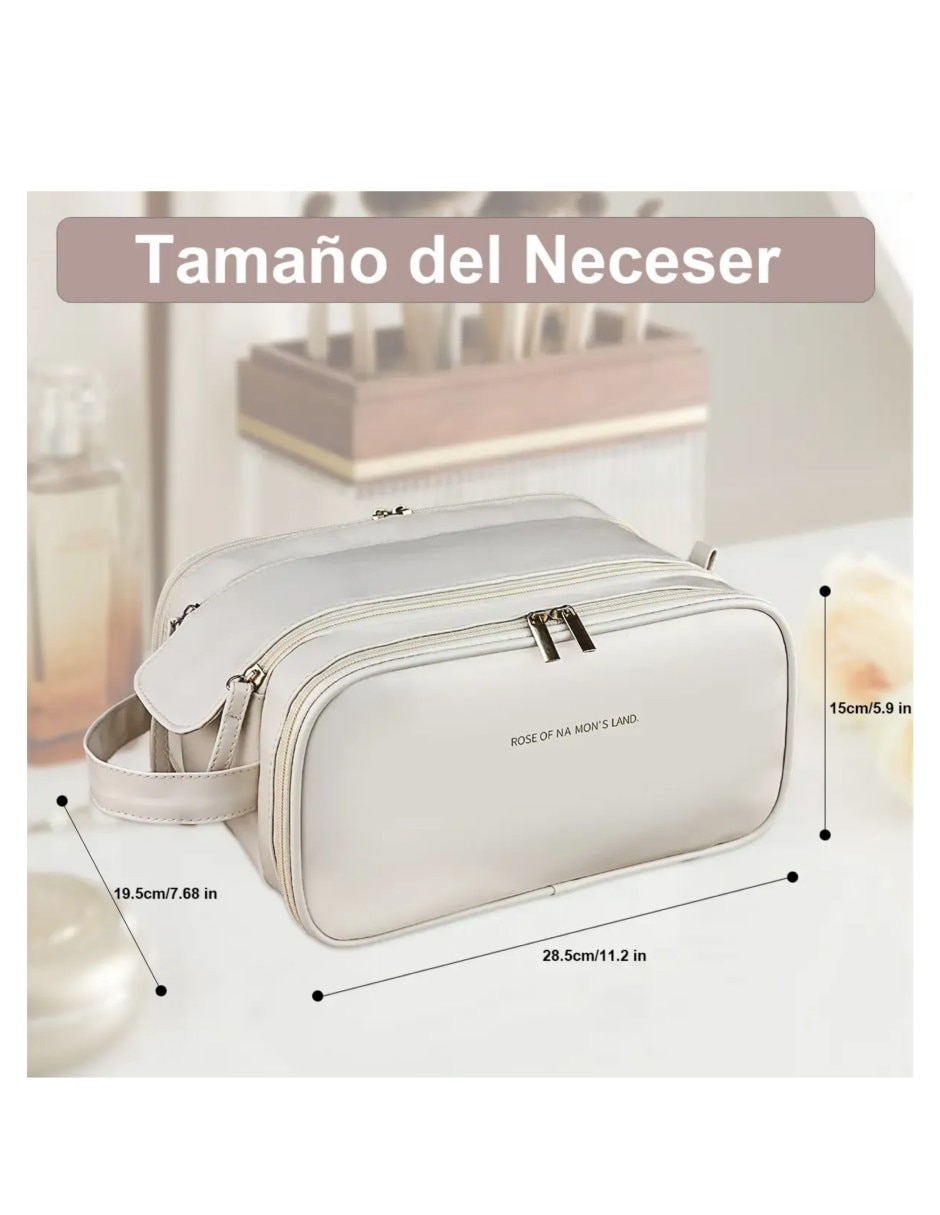 Neceser para maquillaje friends impermeable 2 piezas para hombre 5