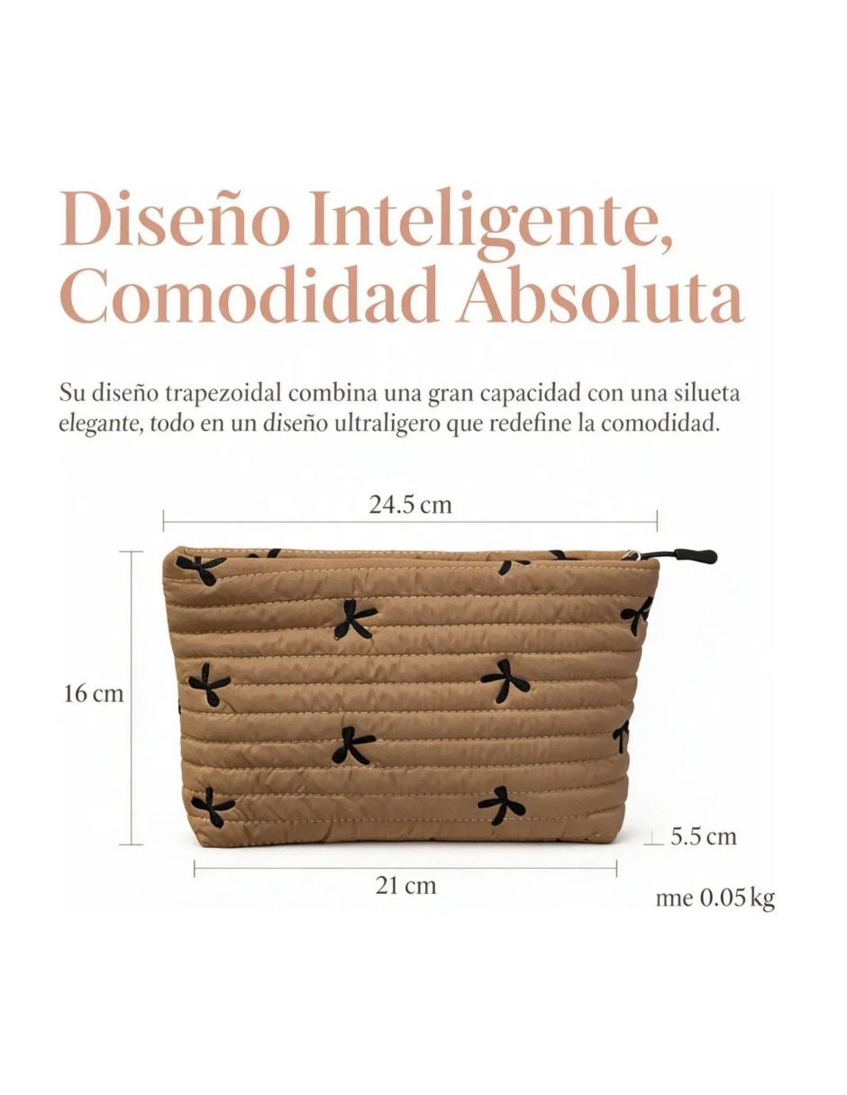 Cosmetiquera para maquillaje friends impermeable 2 piezas 5