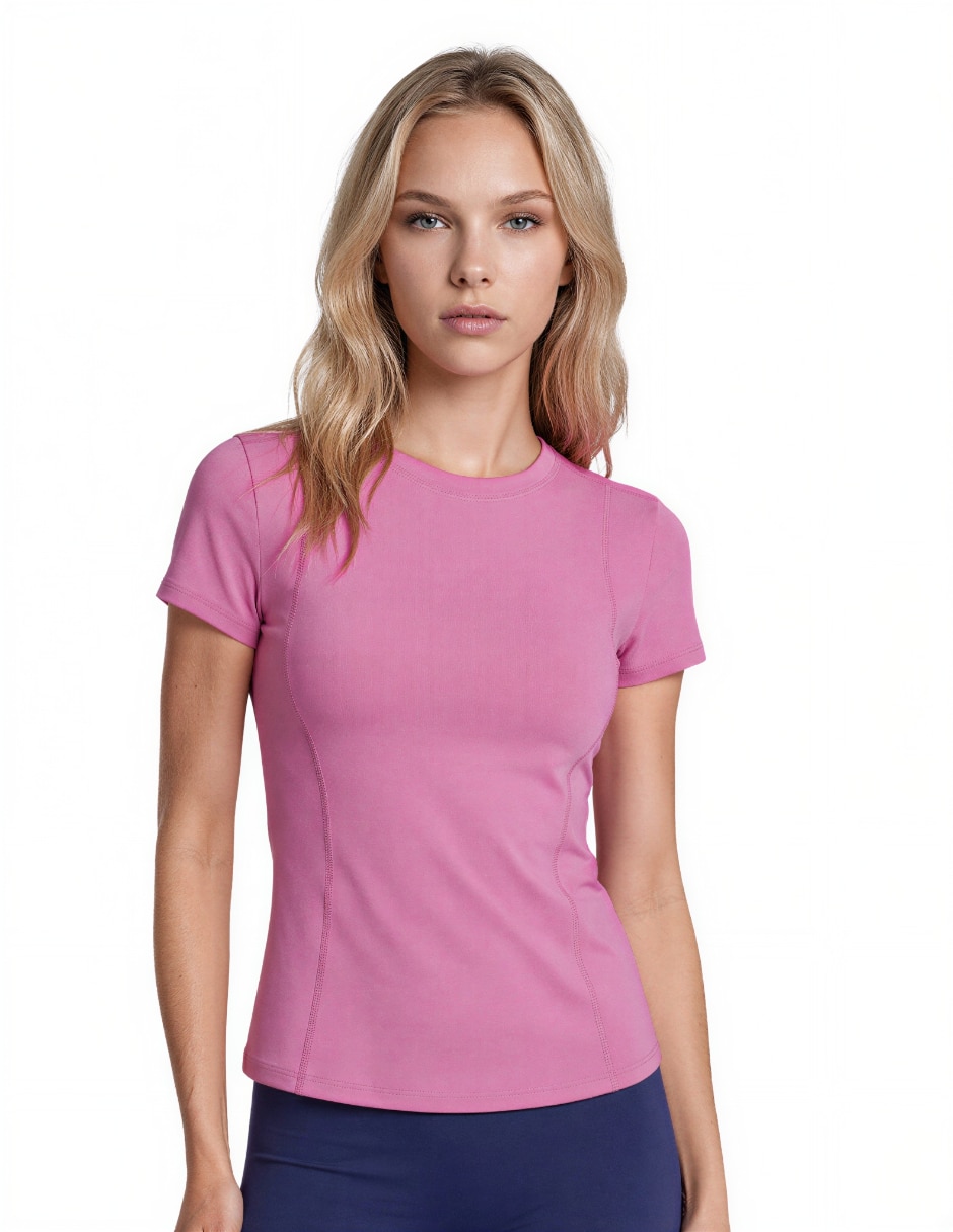 Playera deportiva para entrenamiento activewear de mujer 2