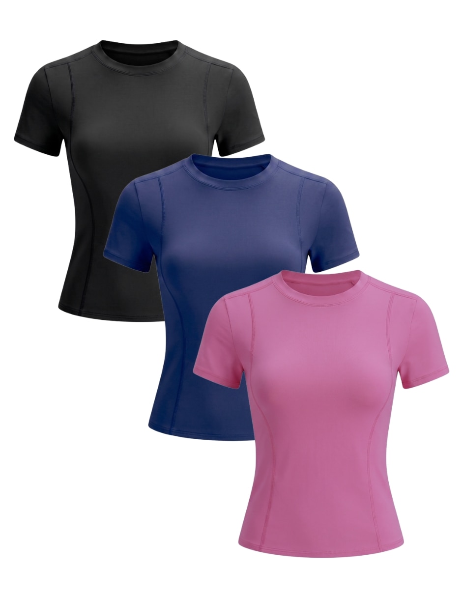 Playera deportiva para entrenamiento activewear de mujer Playera deportiva para entrenamiento activewear de mujer