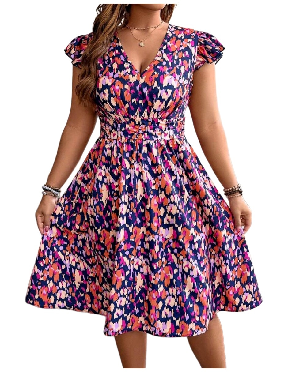 Vestido a la rodilla casual para mujer Vestido a la rodilla casual para mujer