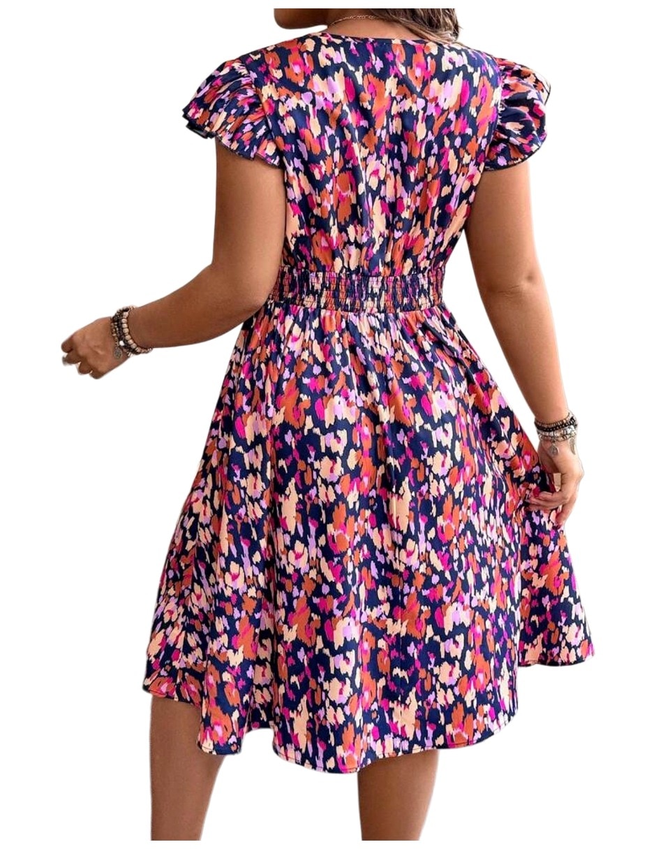 Vestido a la rodilla casual para mujer 5
