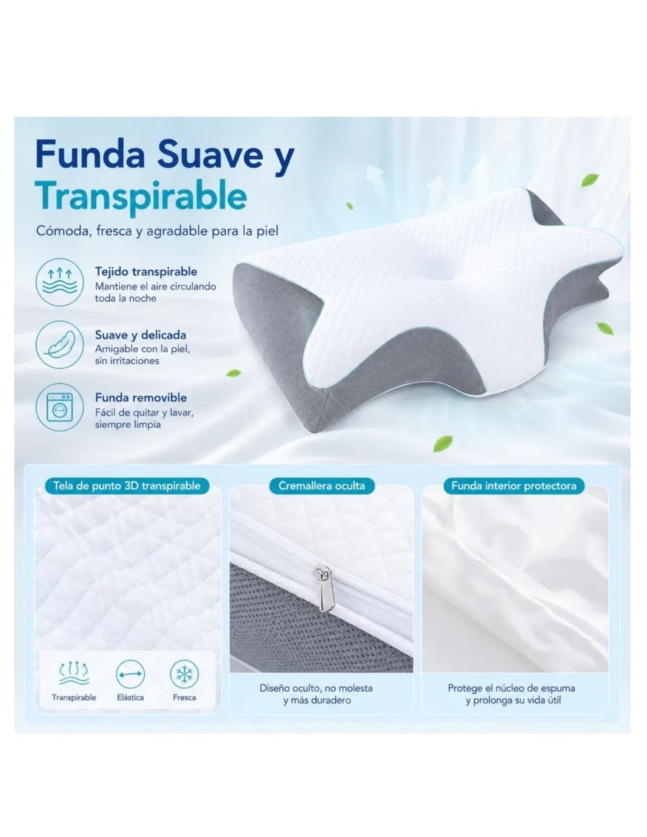 Almohada ortopédica firmeza alta 4