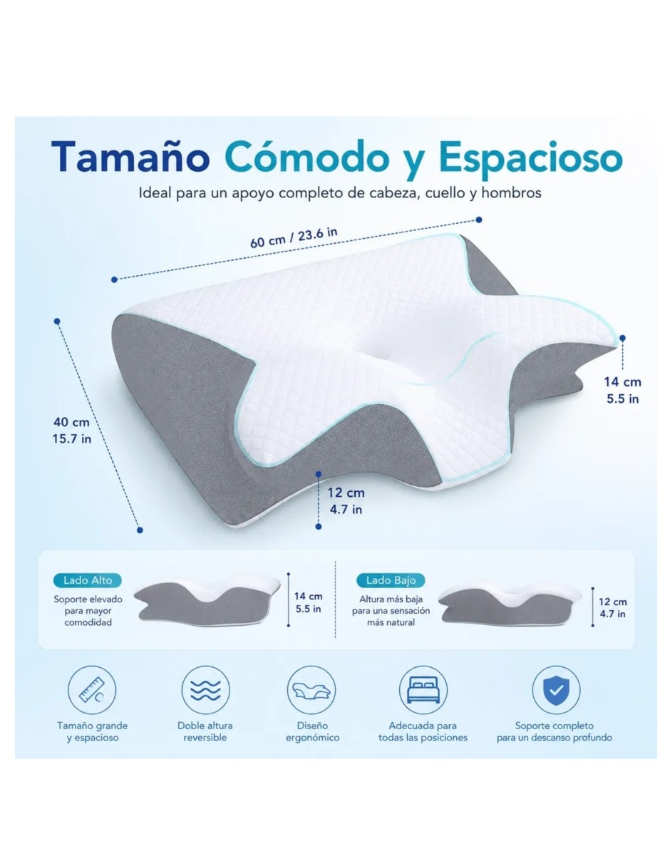 Almohada ortopédica firmeza alta 5