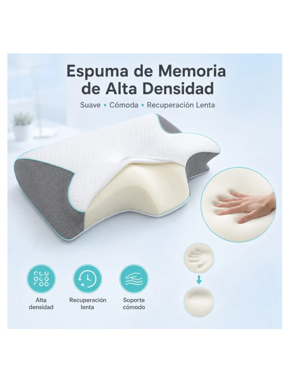 Almohada ortopédica firmeza alta 2