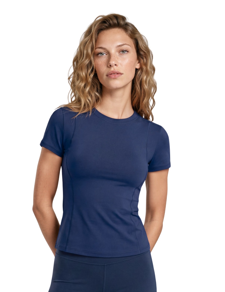 Playera deportiva para entrenamiento activewear de mujer 7