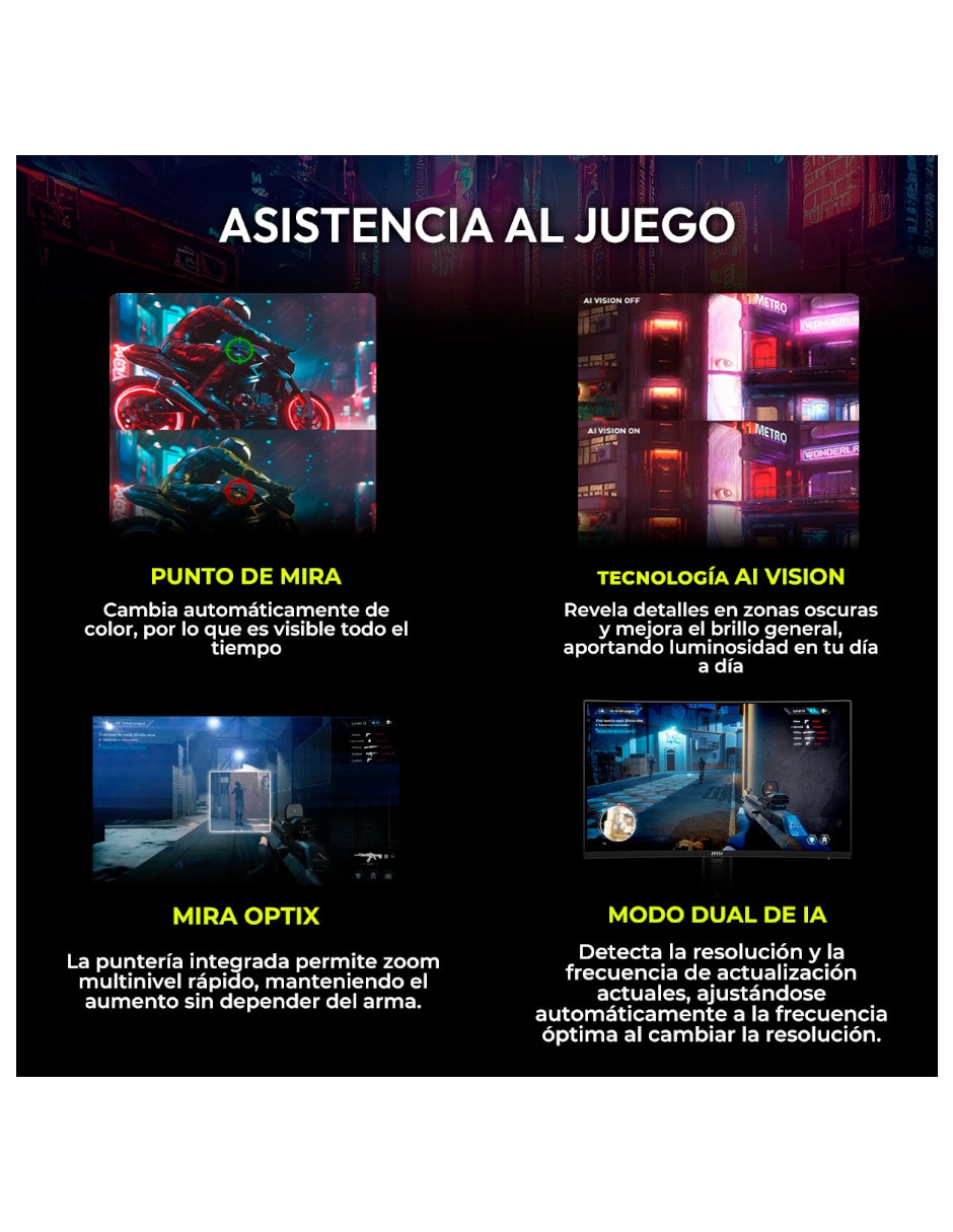 Monitor gamer VA UWQHD 34 pulgadas MAG 346CQDF E20 5