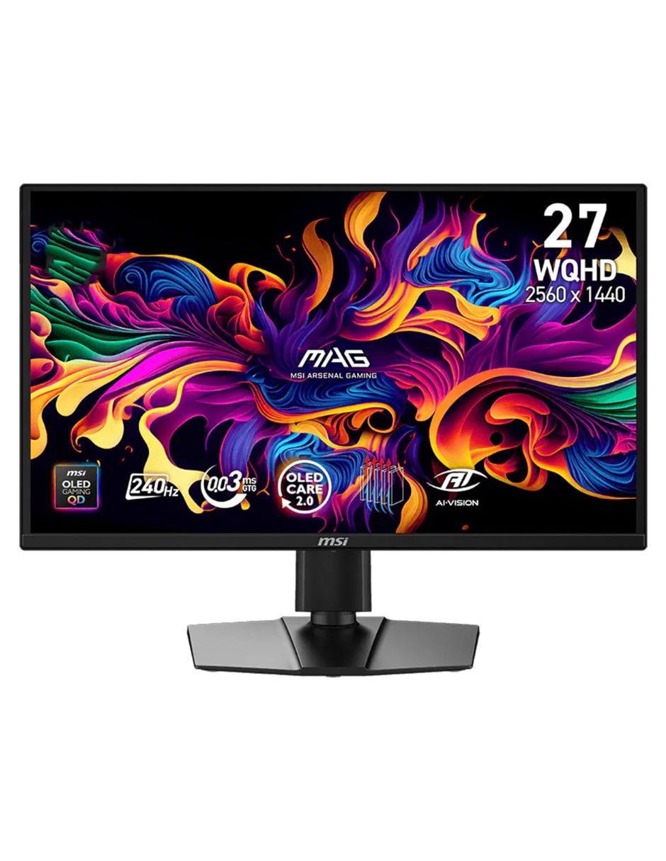Monitor gamer MAG 272QP QD-OLED X24 QD-OLED WQHD 27 pulgadas