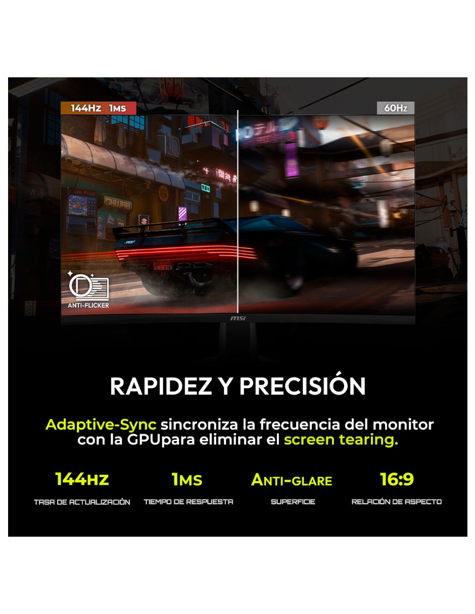Monitor gamer MAG 321UPD E14 IPS 4K/UHD 31.5 pulgadas 3