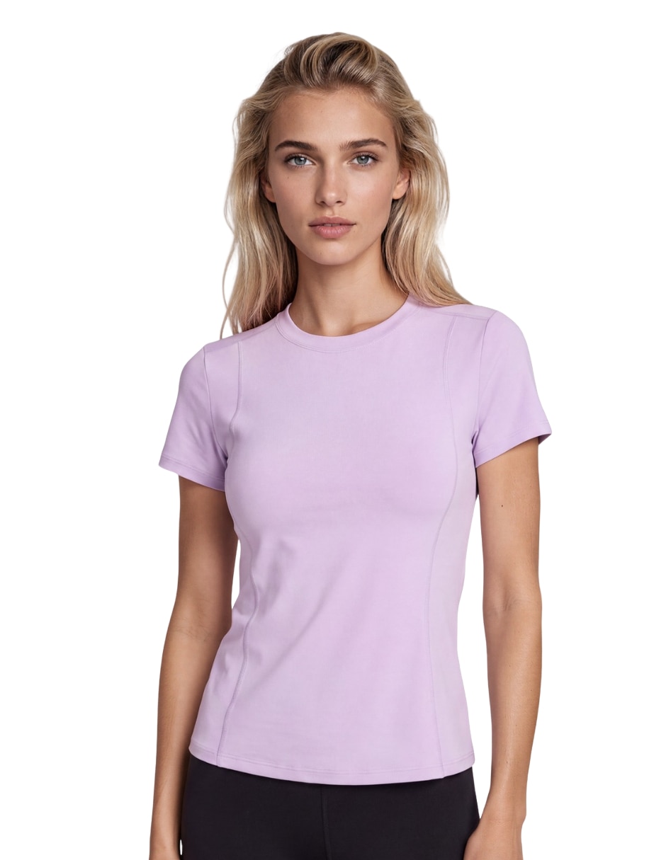 Playera deportiva para entrenamiento activewear de mujer