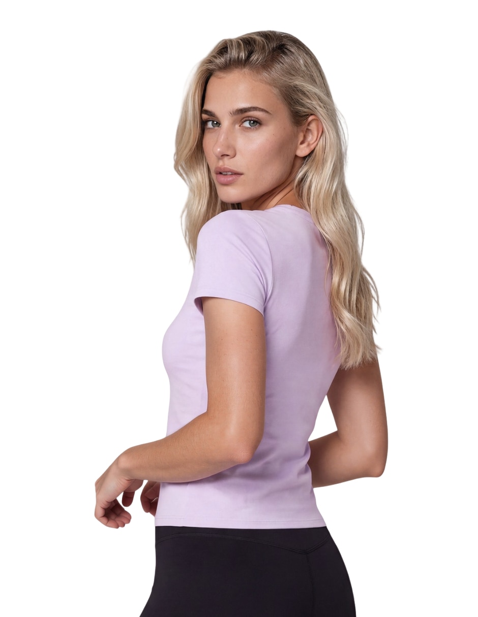 Playera deportiva para entrenamiento activewear de mujer 7