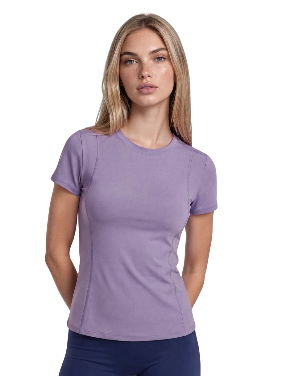 Playera deportiva para entrenamiento activewear de mujer Playera deportiva para entrenamiento activewear de mujer