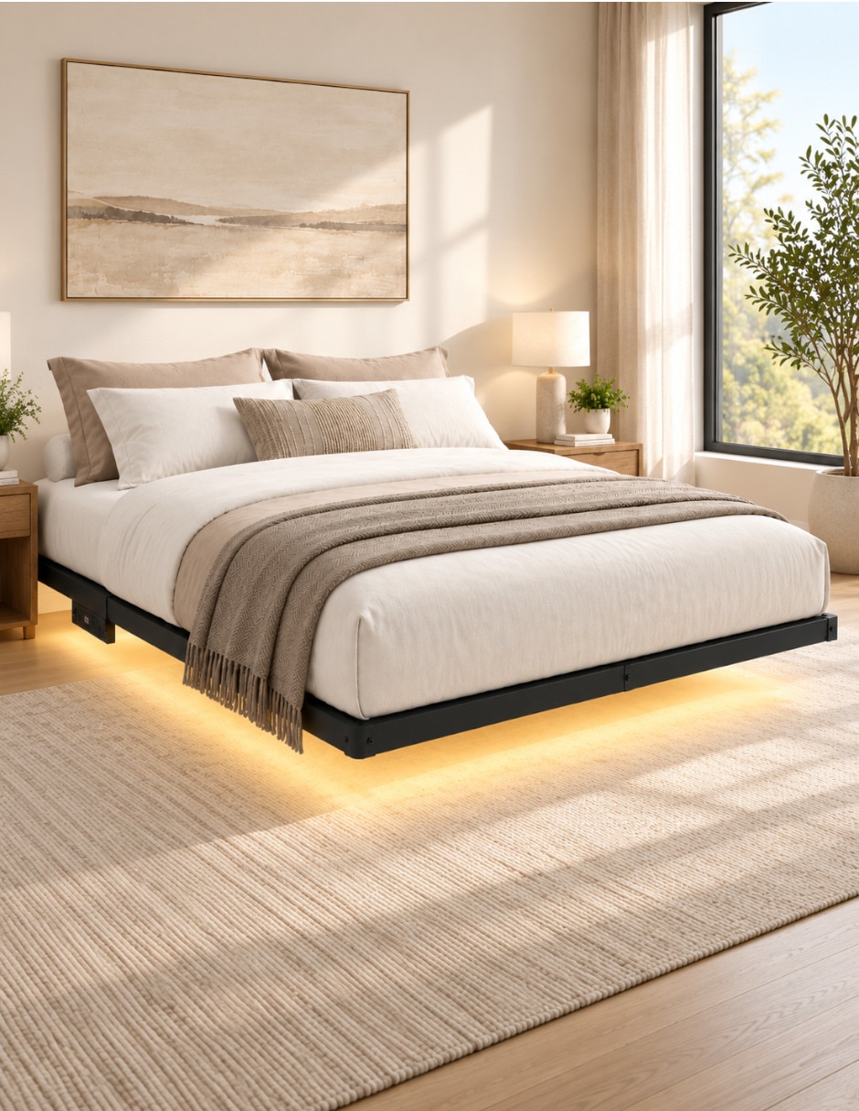 Base para cama armable de metal 3