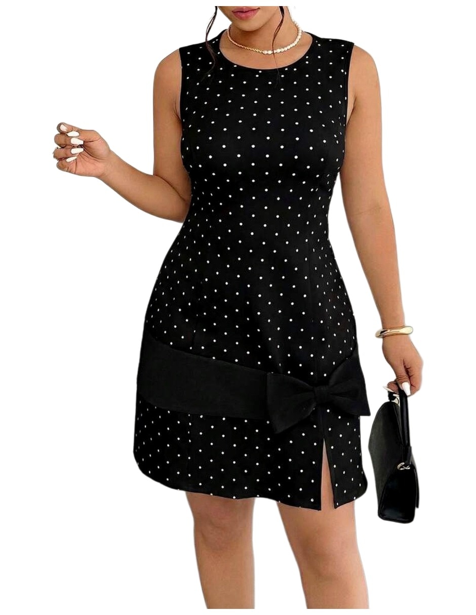 Vestido arriba rodilla cocktail para mujer 2
