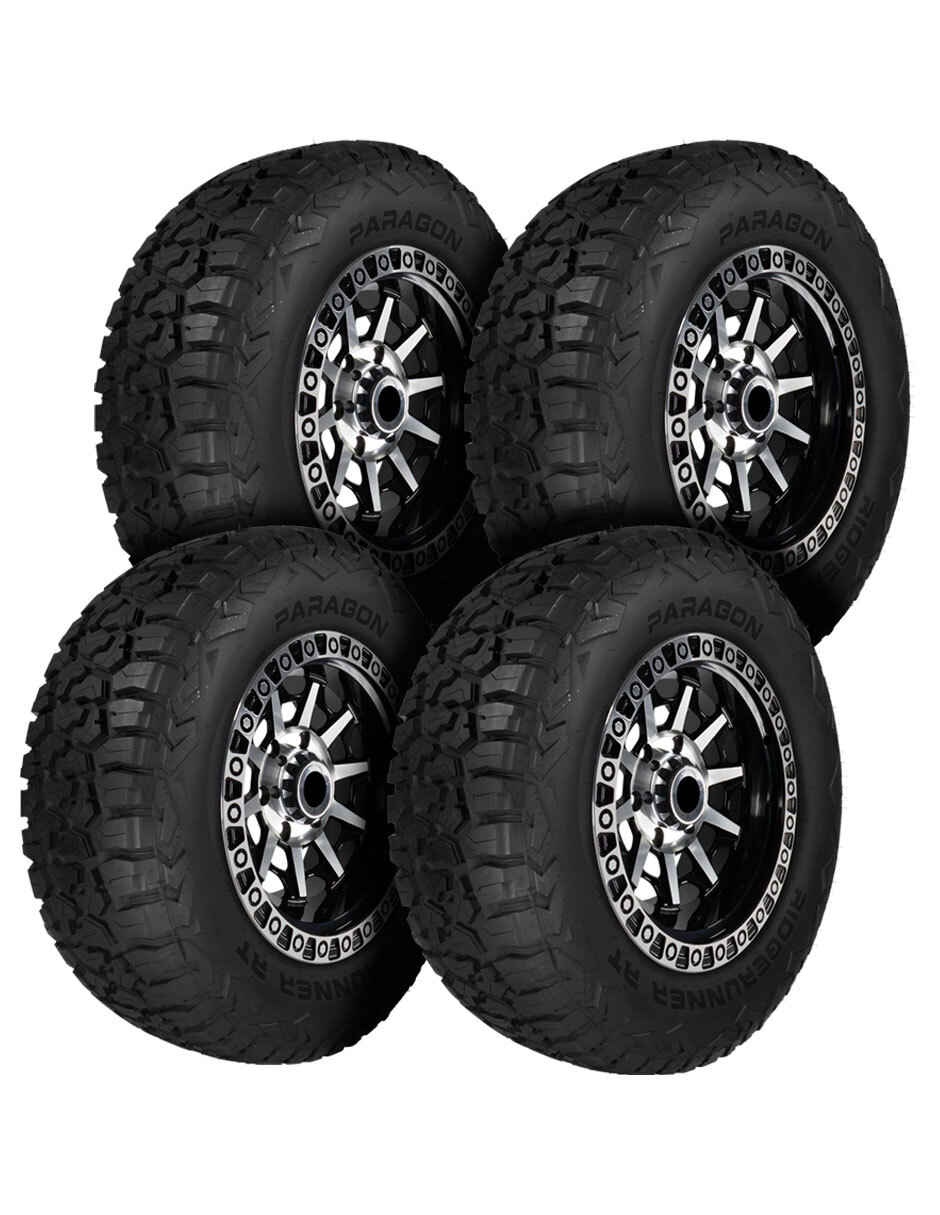 Set de llantas para auto Paragon Ridgerunner rt 265 / 70 r18 Set de llantas para auto Paragon Ridgerunner rt 265 / 70 r18