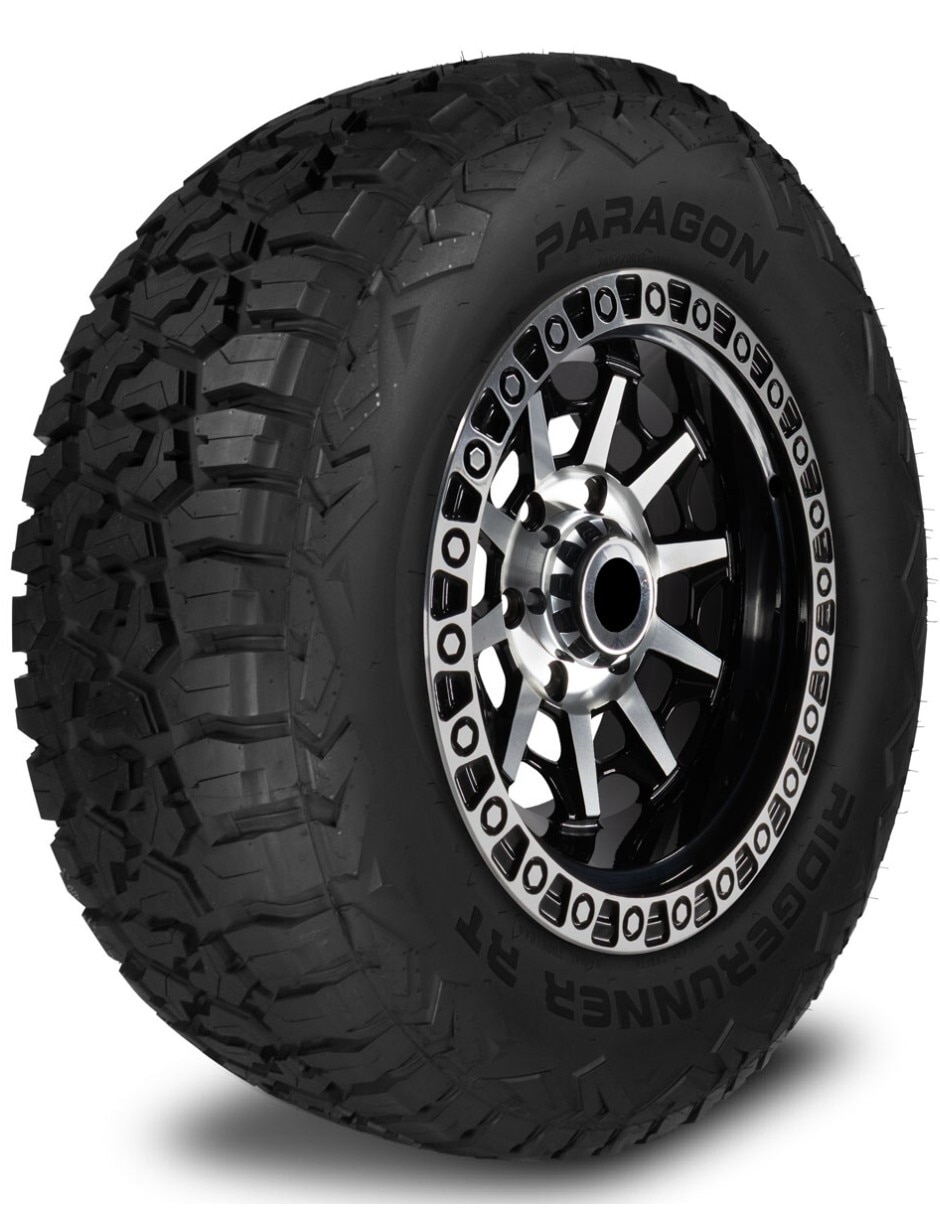 Set de llantas para auto Paragon Ridgerunner rt 265 / 70 r18 2