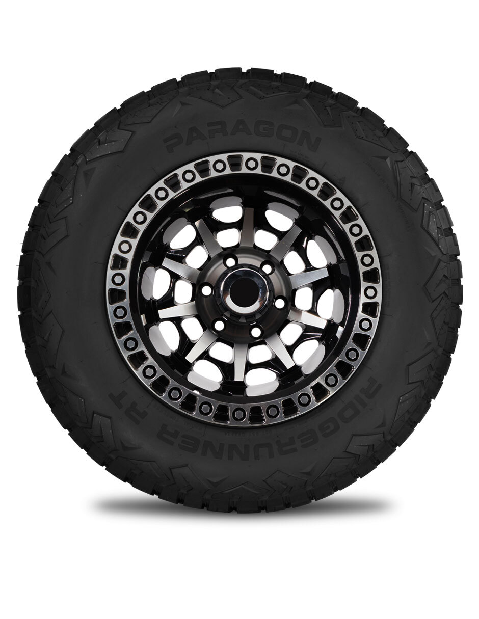 Set de llantas para auto Paragon Ridgerunner rt 265 / 70 r18 3