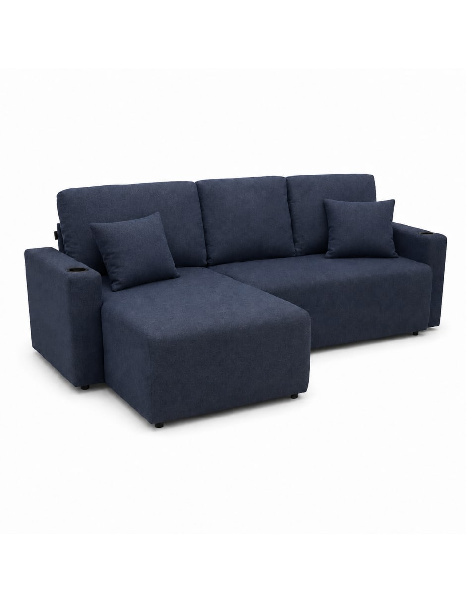 Sofá cama armable de madera 2
