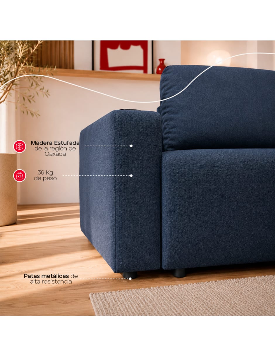 Sofá cama armable de madera 3