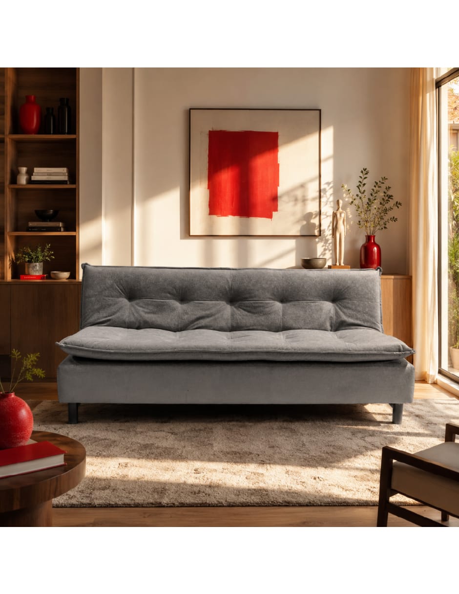 Sofá cama armable de madera pino 5