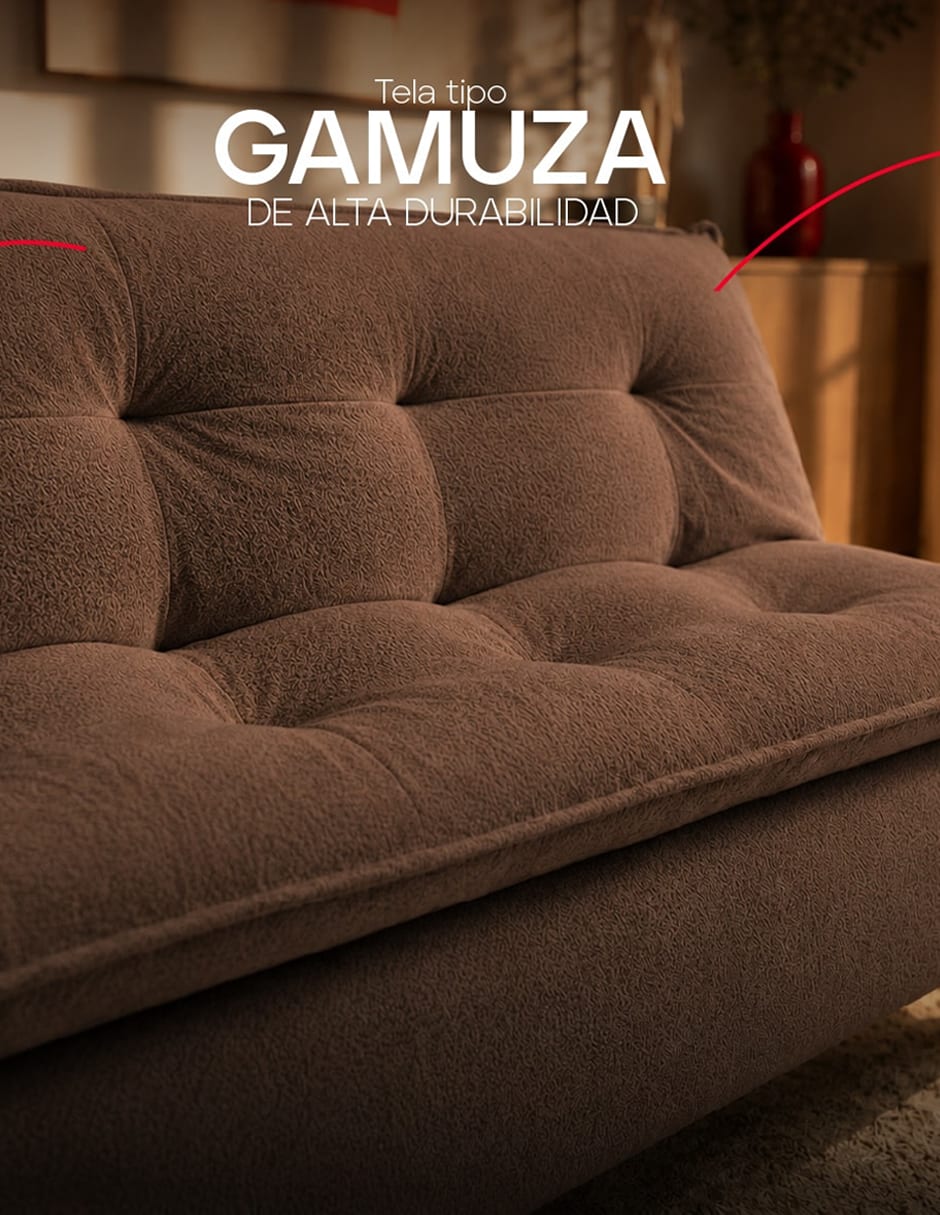 Sofá cama armable de madera pino 2